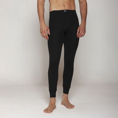 Imagen 2 del producto Calzoncillo Largo Algodón Negro