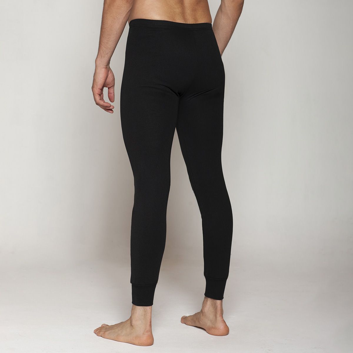 TAIS - Calzoncillo Largo Algodón Negro Tais