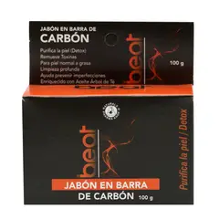 KNOP - Jabón En Barra Carbón Beat 100 Gr Pharma