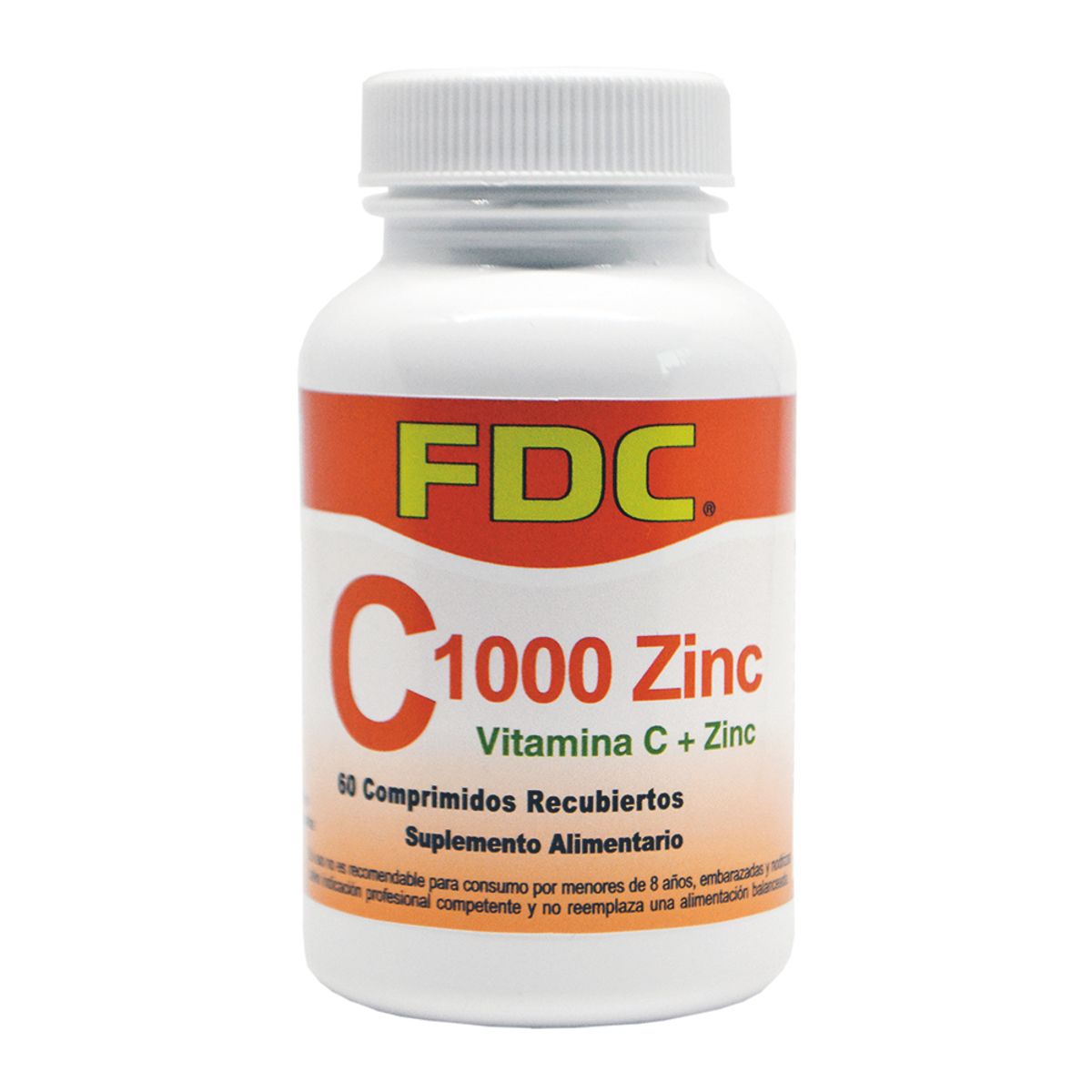 FDC - Vitamina C 1000 mg + Zinc x 60 comprimidos