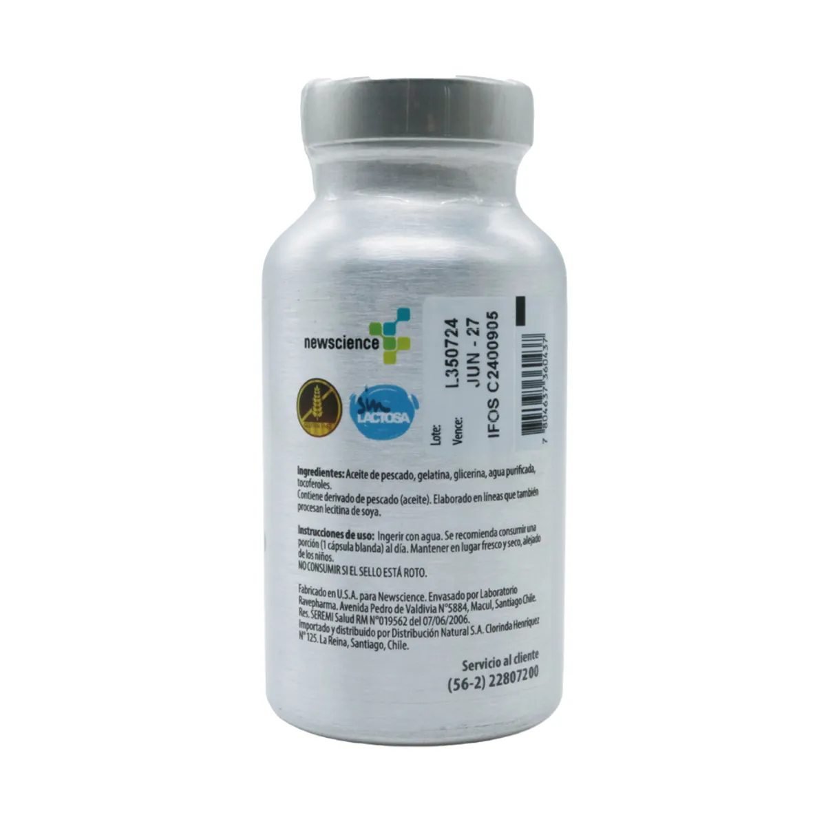 NEWSCIENCE - Omega UP TG DHA 600 x 60