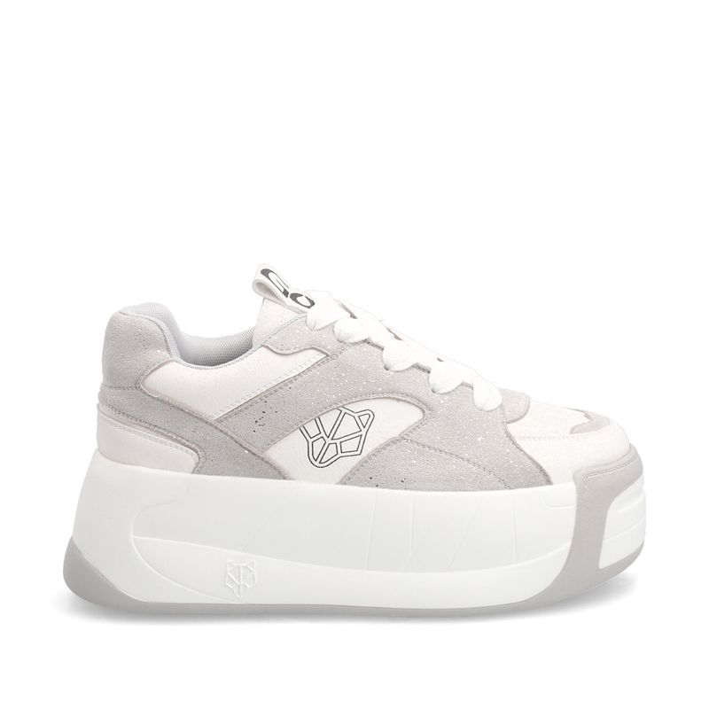 GOTTA - Zapatilla Mujer Plataforma Gris C7325