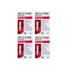 ACCU CHEK - 100 Tiras Reactivas Accu-Chek® Performa /Cintas