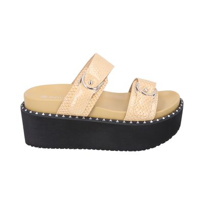Imagen 1 del producto Sandalia Mujer Nude Plataforma Serb