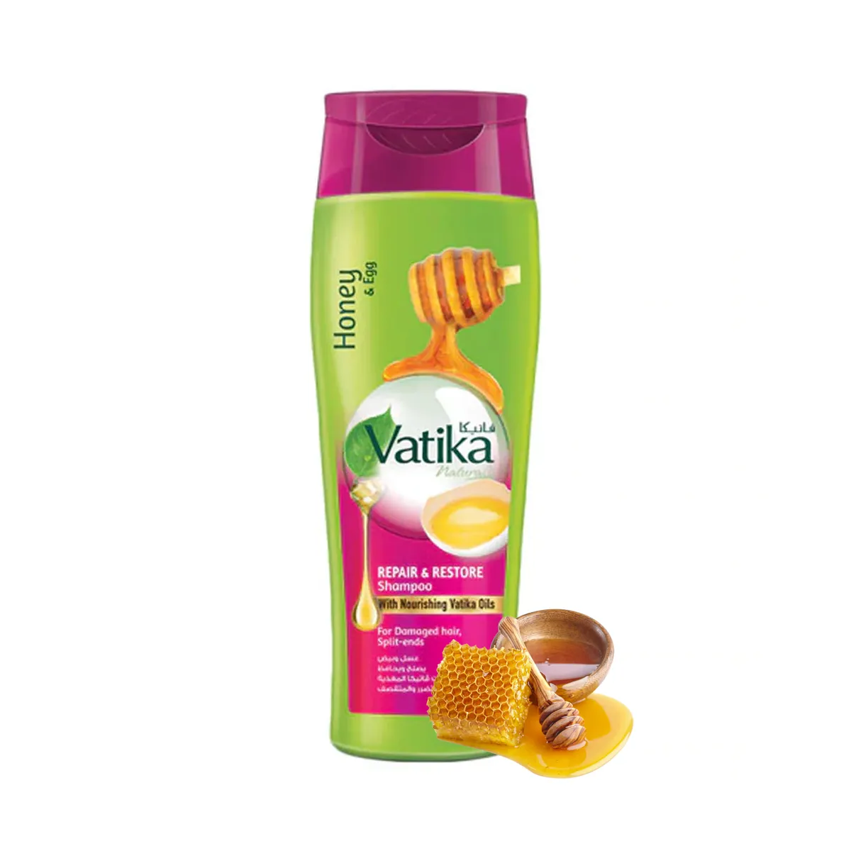 VATIKA NATURALS - Shampoo Vatika - Miel y Huevo 200 ml