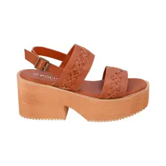 POLICE - Sandalia Mujer Camel Fini