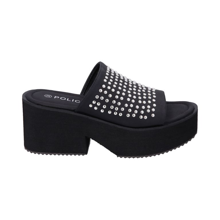 Sandalia Mujer Negro Fast