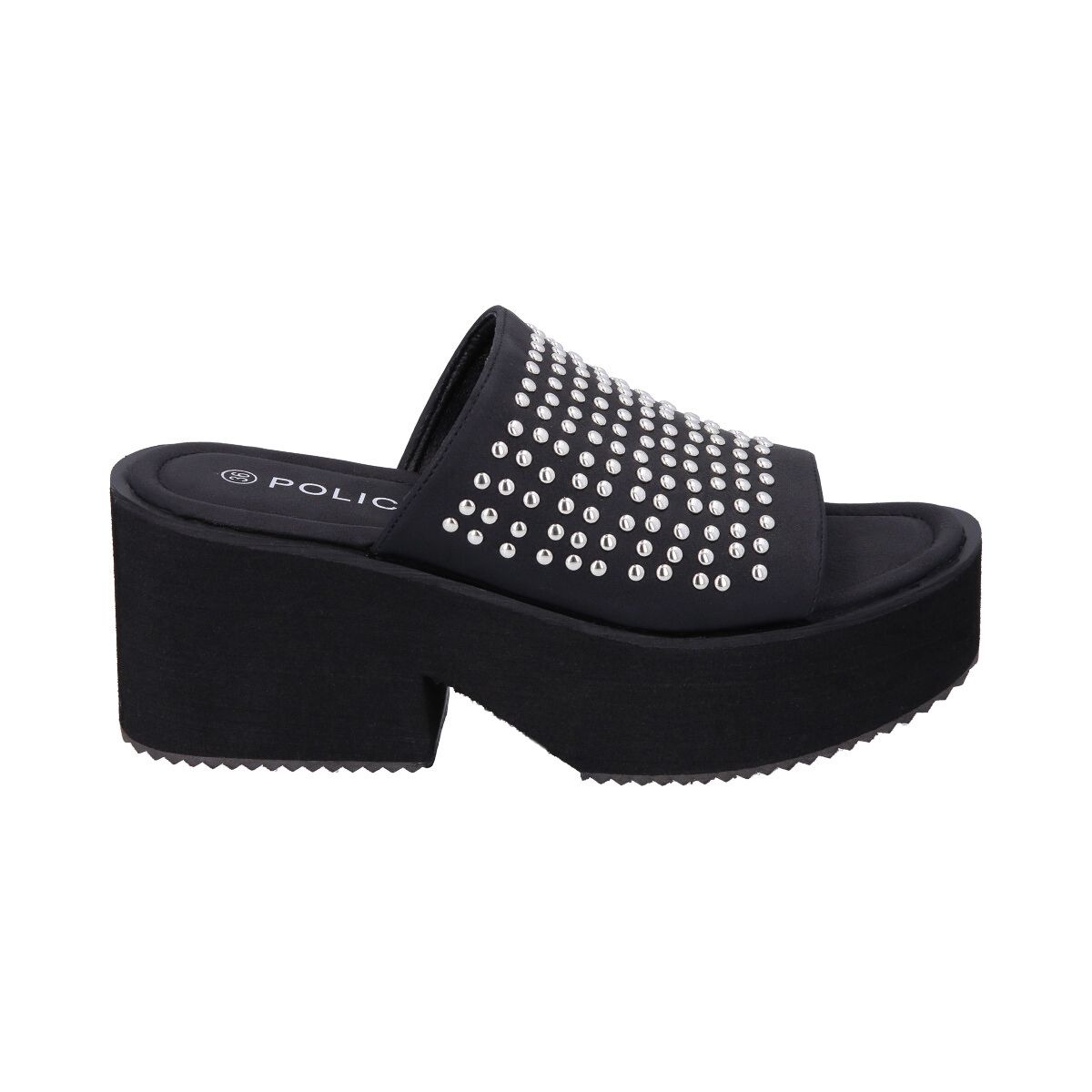 POLICE - Sandalia Mujer Negro Fast Police