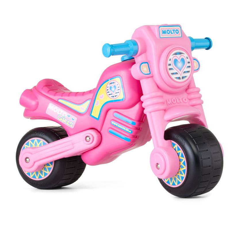 MOLTO - Correpasillos Moto Rosado Molto