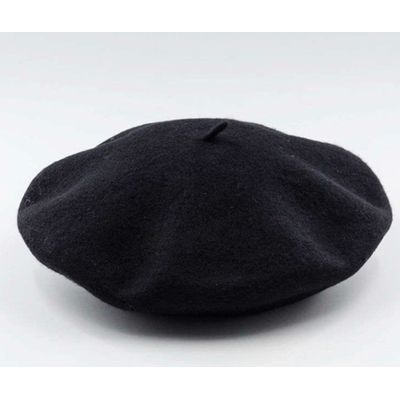 Imagen 2 del producto Sombrero estilo Boina Francesa, Boina Estilo Frances Negro