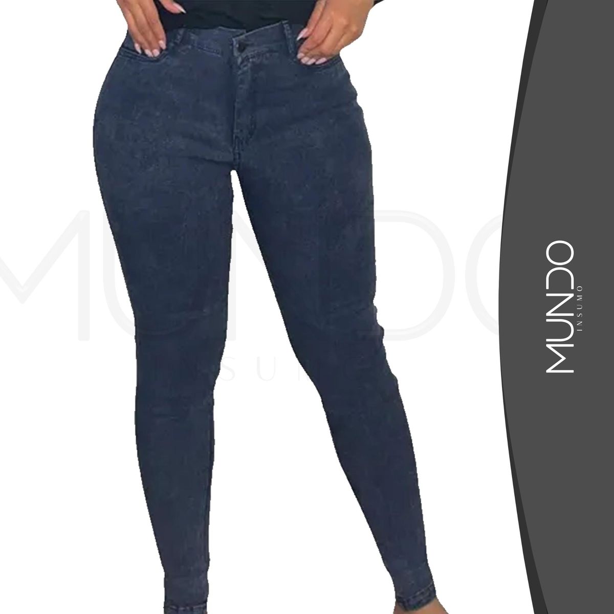GENERICO - Pantalón Leggins Japeados Tipo Jeans Elástico De Mujer colores…
