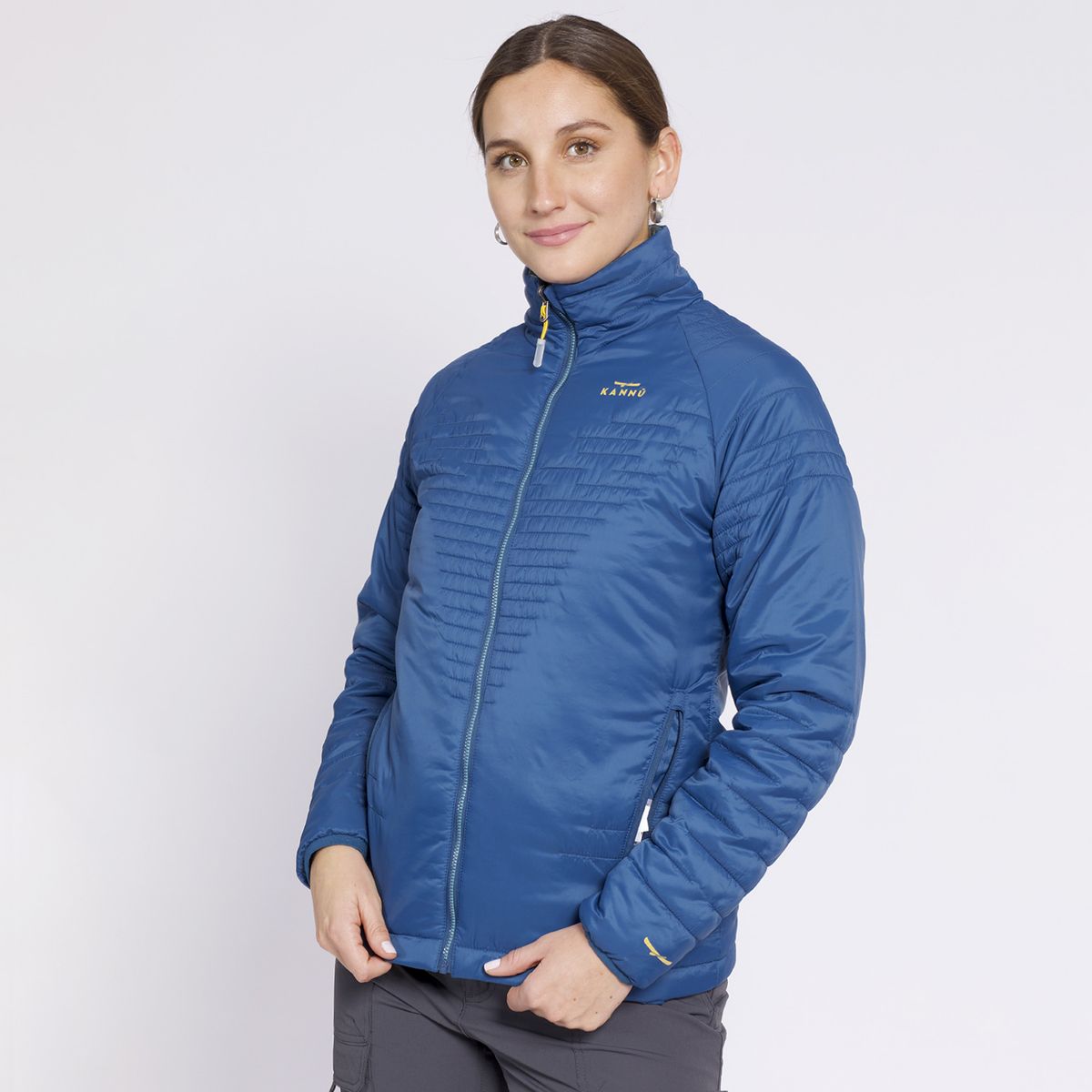 KANNU - Parka Baker Double Face Mujer Azul marino KANNU