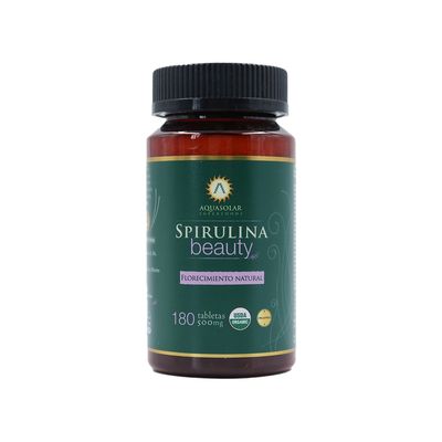 Imagen 2 del producto Spirulina Beauty 500 mg x 180 Tabletas -