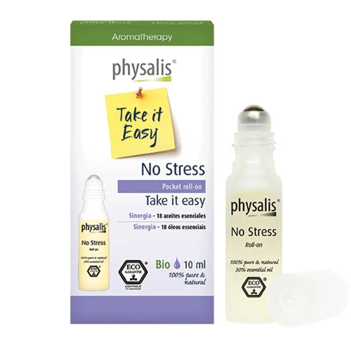 Physalis - Roll On No Stress Orgánico 10 mL physalis