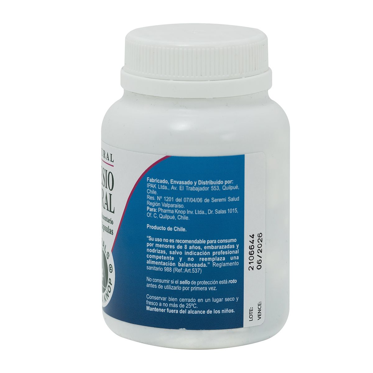 KNOP - Magnesio Natural 260 mg x 100