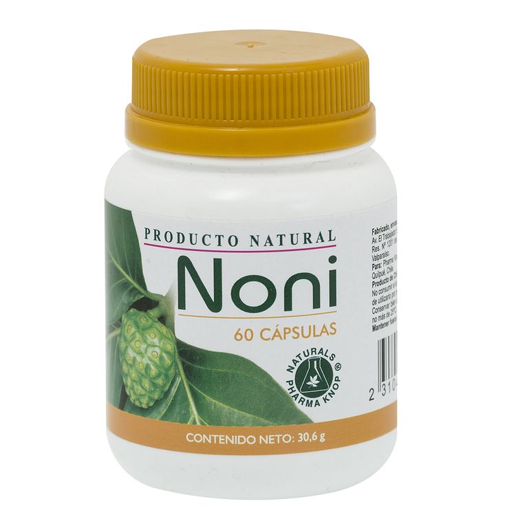Noni 410 mg x 60 Capsulas Pharma SIN SABOR