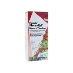 SALUS FLORA - Floravital Hierro + Vitaminas 250 ml - Salus
