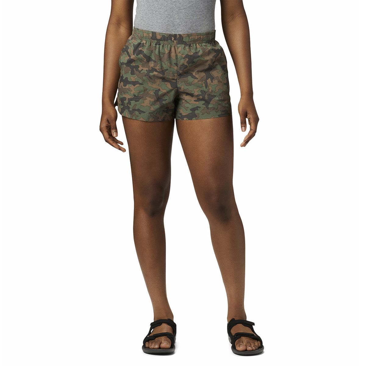 COLUMBIA - Short Mujer Sandy River Ii Print Verde COLUMBIA
