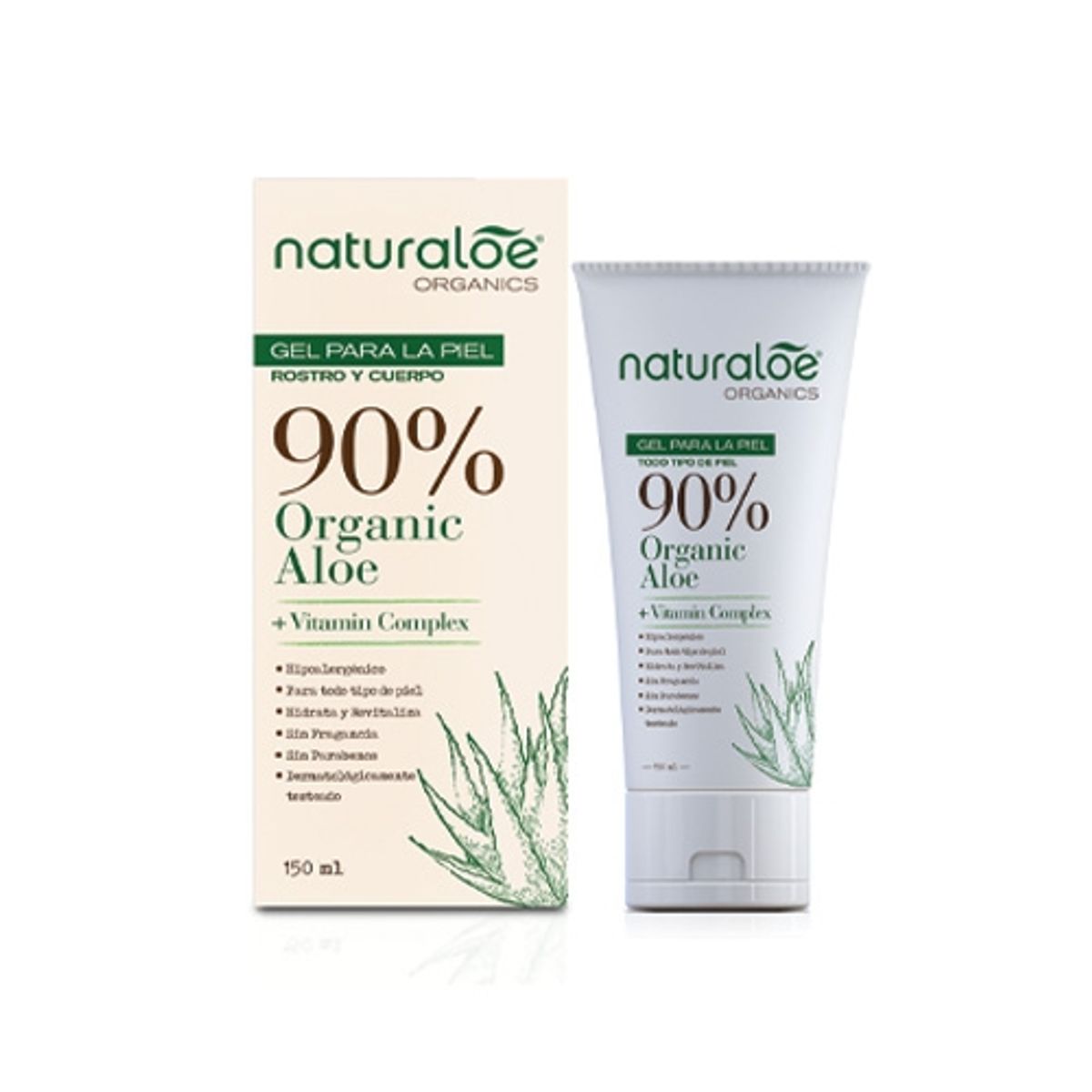 NATURALOE - Naturaloe Gel Puro Piel 150 Ml Naturaloe
