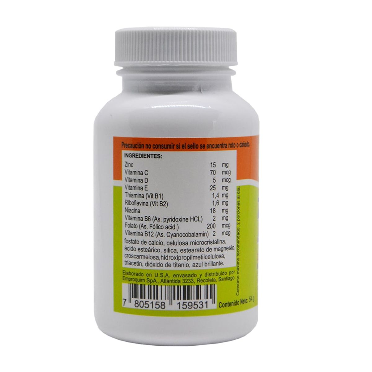 FDC - Zinc 4 kidz x 90 comprimidos