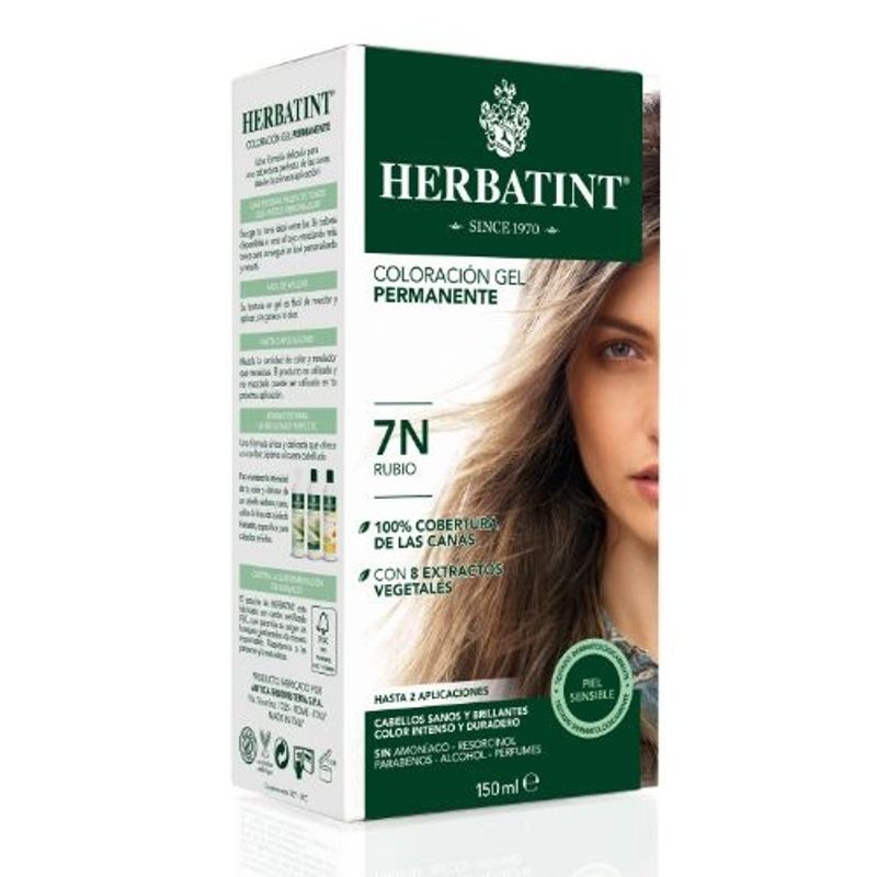 HERBATINT - Tintura Permanente 7N Rubio Herbatint