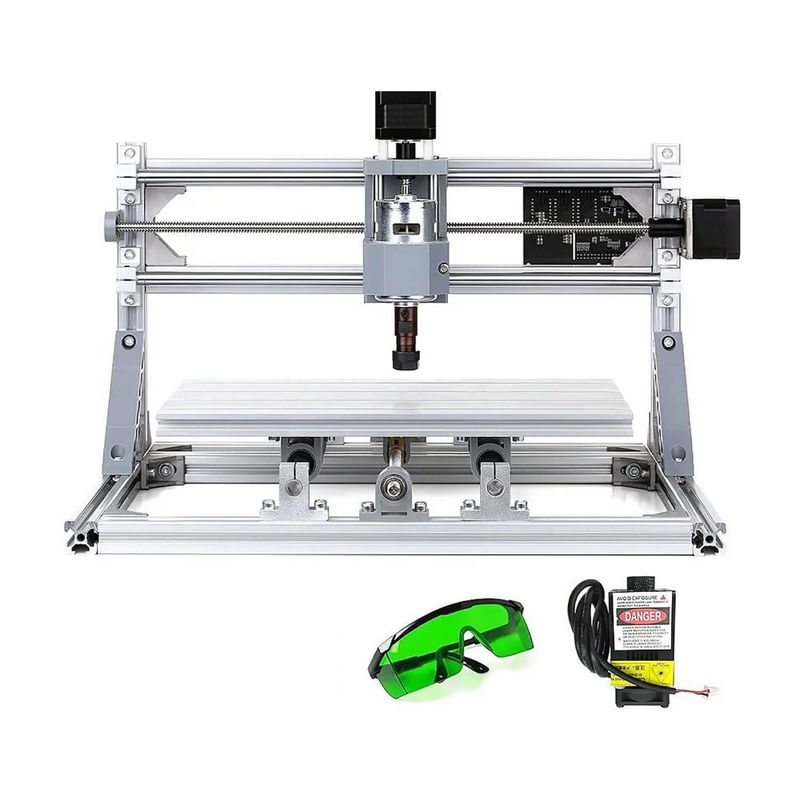 DETODOYMAS - Cnc Router Kit 3018 Grbl Control 3 Ejes Grabadora Laser 2500 DETODOYMAS
