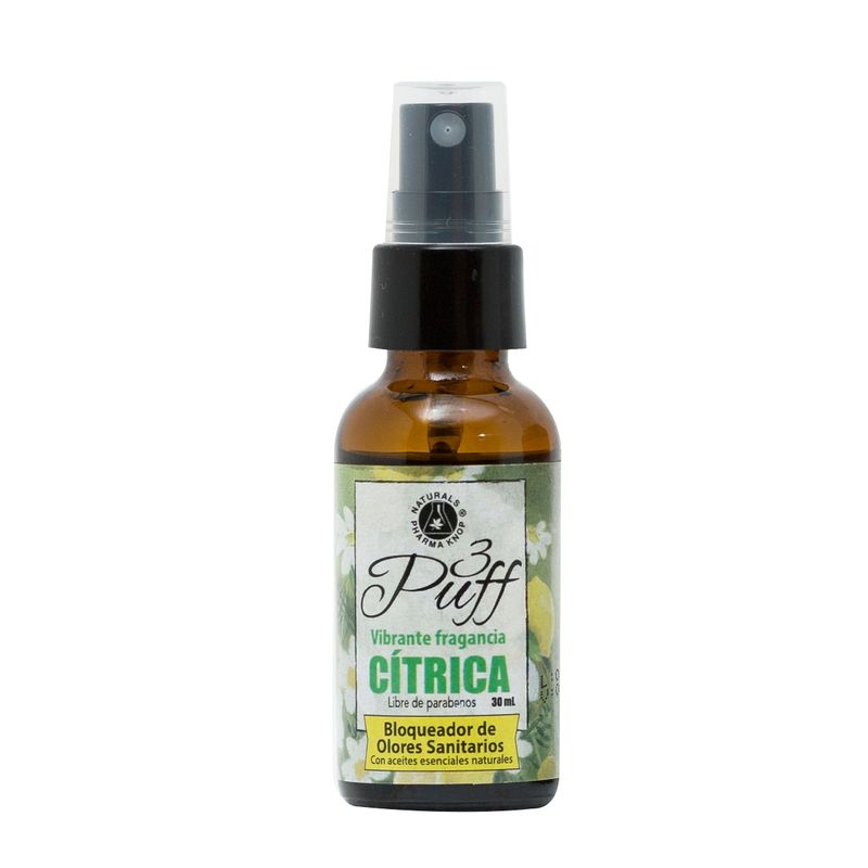 KNOP - 3 Puff Bloqueador De Olores Cítrico Pet 30 Ml Pharma Knop