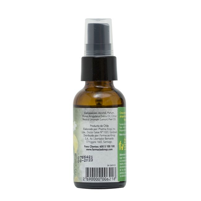 KNOP - 3 Puff Bloqueador De Olores Cítrico Pet 30 Ml Pharma Knop