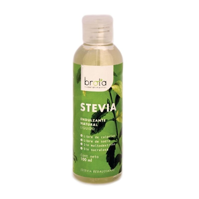 BROTTA - Endulzante Stevia natural liquida 100 ml Brota
