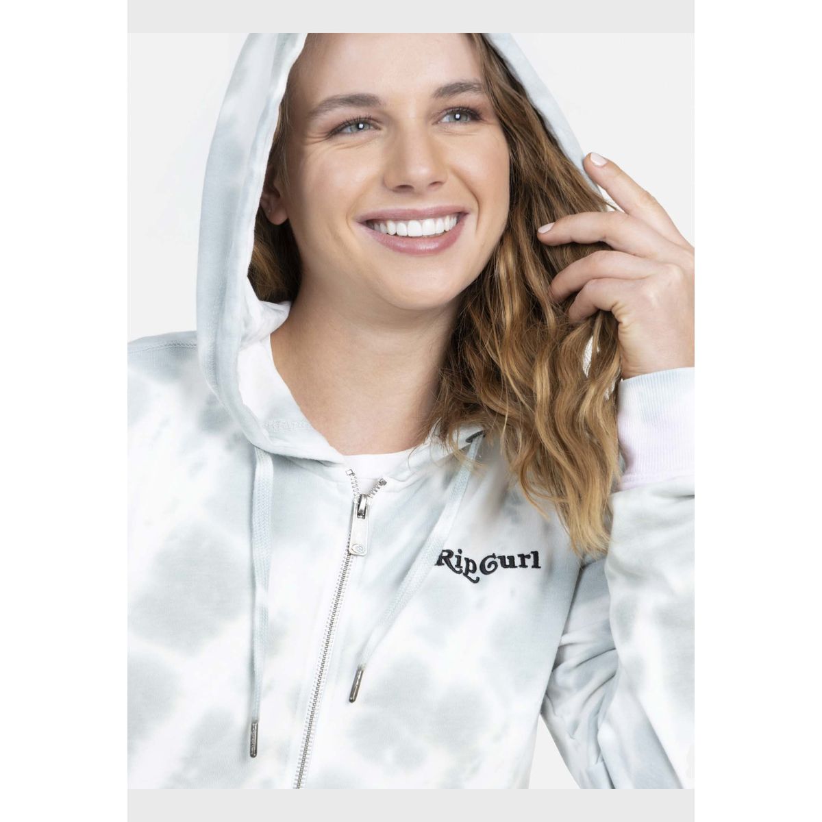 RIP CURL - Poleron GREENLAND DYE Mujer Multicolor Rip Curl.