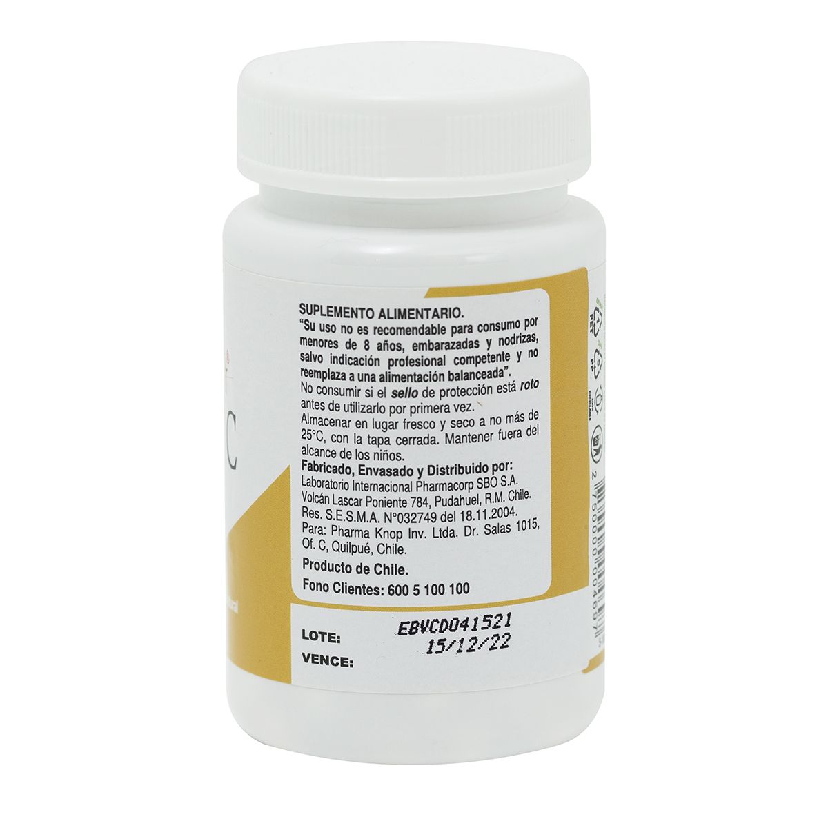 KNOP - Vitamina C 1000 mg x 30 porciones
