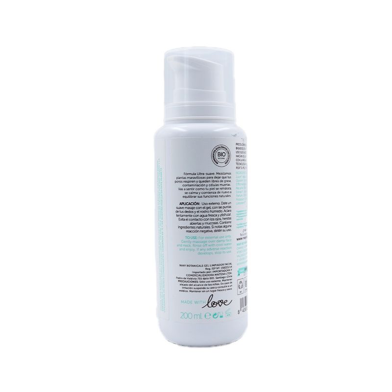 NAAY - Gel Limpiador Facial 200 Ml - Naay