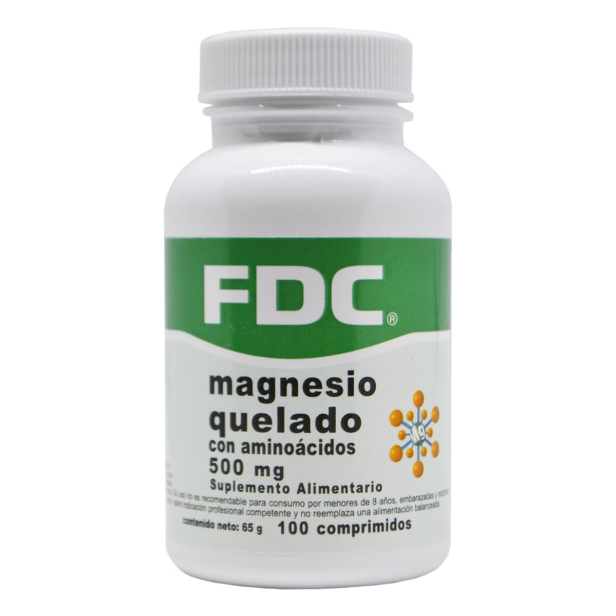 FDC - Magnesio quelado 500 mg x 100 comprimidos