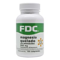 Magnesio quelado 500 mg x 100 comprimidos