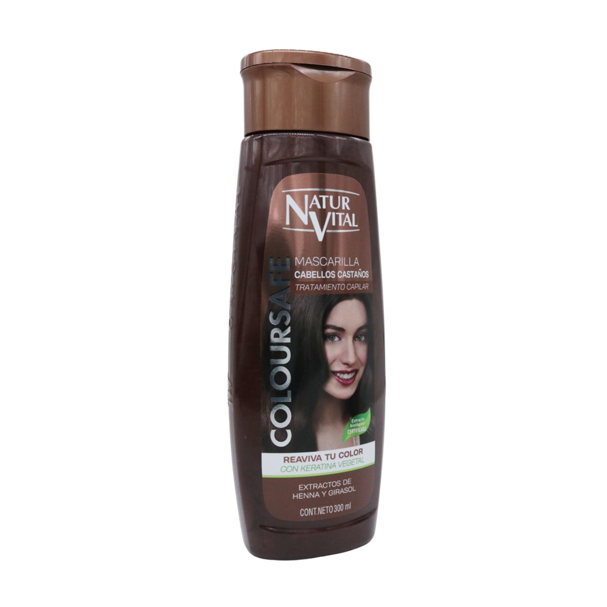 NATURVITAL - Mascarilla Henna Castaño Natur Vital