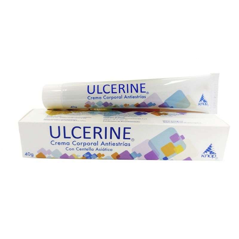 KNOP - Ulcerine Crema Corporal Antiestrias Tubo X 40G Knop Lab