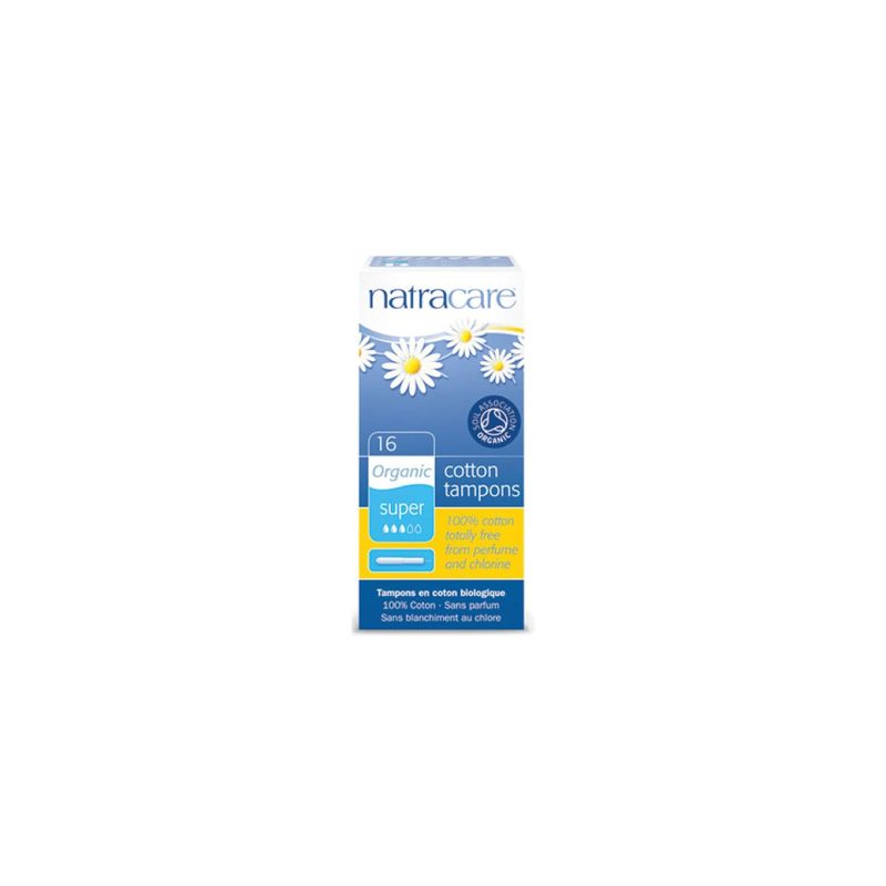 NATRACARE - Tampon C/Aplic Super Natracare 16 Un