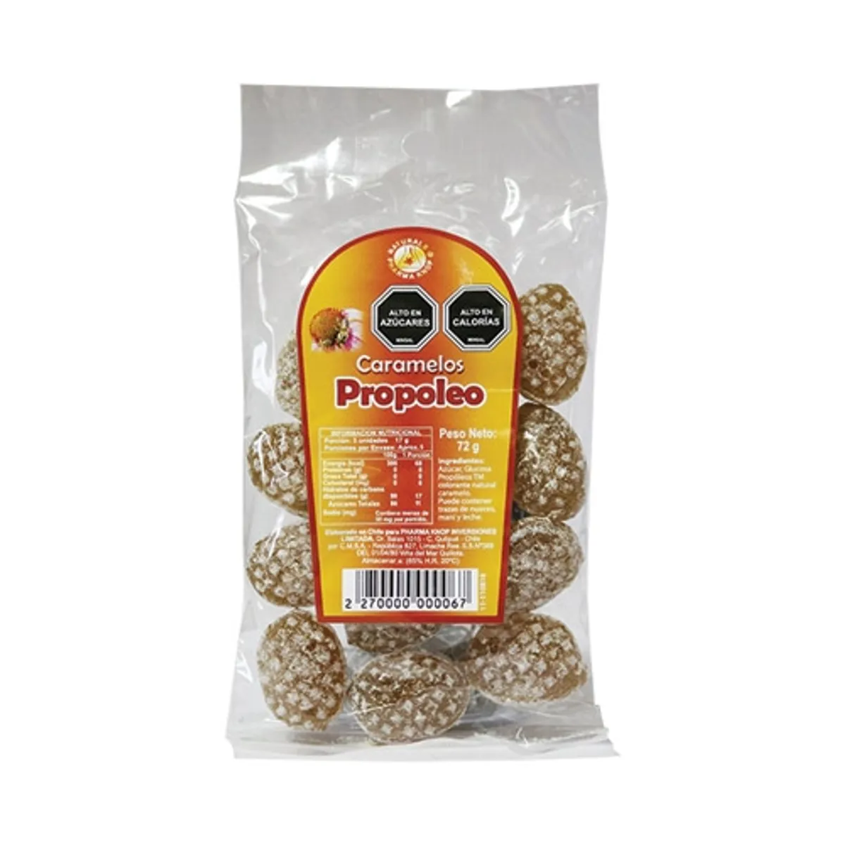 KNOP - Caramelos de Propóleos Miel limón 40g