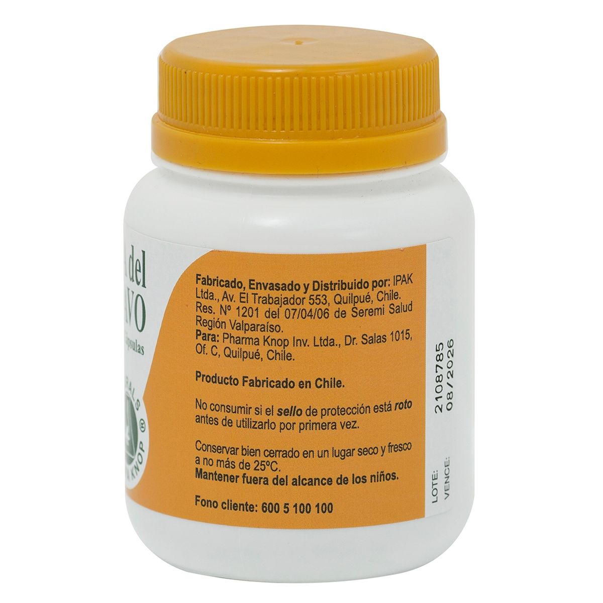 KNOP - Hierba del clavo 470 mg x 50