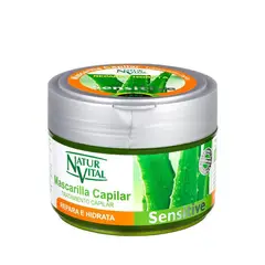NATURVITAL - Mascarilla Capilar Sensitive Aloe Vera Orgánico Natur Vital
