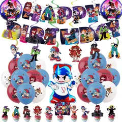 GENERICO - Pack Globos FNF Cumpleaños Friday Night Funkin Globifiesta