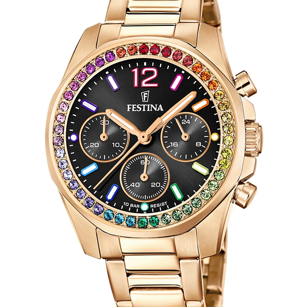 FESTINA - Reloj F20639/3 Festina Negro Mujer Boyfriend Collection