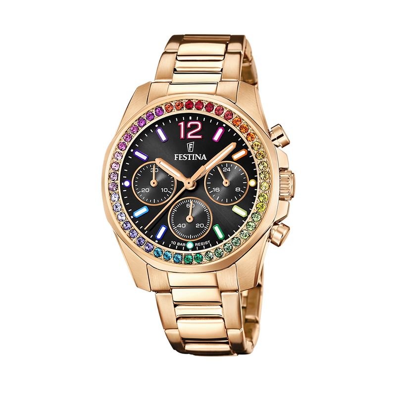 FESTINA - Reloj F20639/3 Festina Negro Mujer Boyfriend Collection