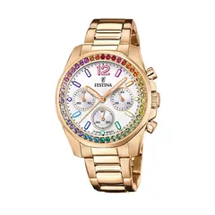 FESTINA - Reloj F20639/2 Plateado Mujer Boyfriend Collection