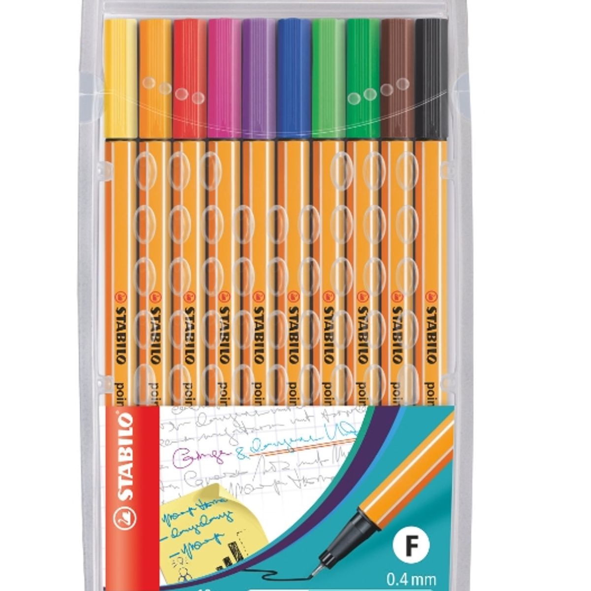 STABILO - SET 10 FINELINER STABILO POINT 88 COLORES SURTIDOS
