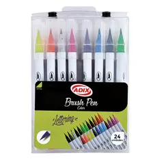 ADIX - Marcadores Brush Pen Lettering 24 Colores