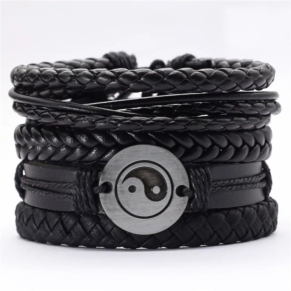 GENERICO - Pulsera Brazalete Eco Cuero Místico