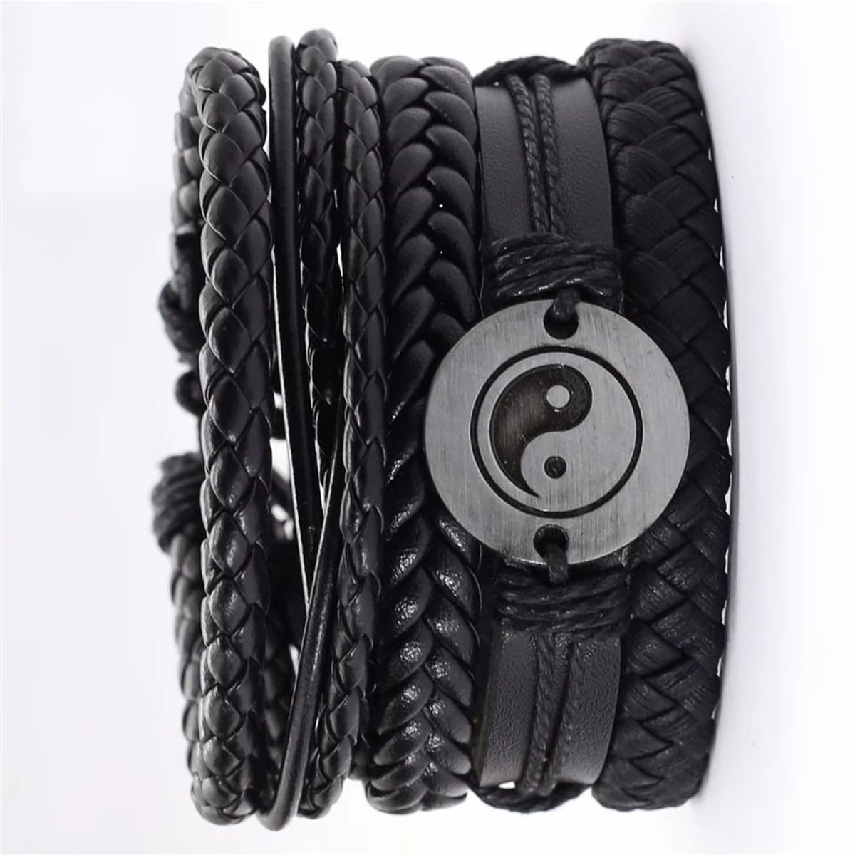 GENERICO - Pulsera Brazalete Eco Cuero Místico