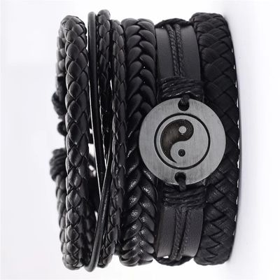 Imagen 2 del producto Pulsera Brazalete Eco Cuero Místico