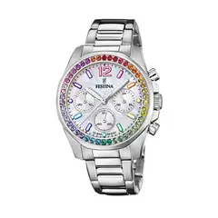 FESTINA - Reloj F20606/2 Nácar Mujer Boyfriend Collection